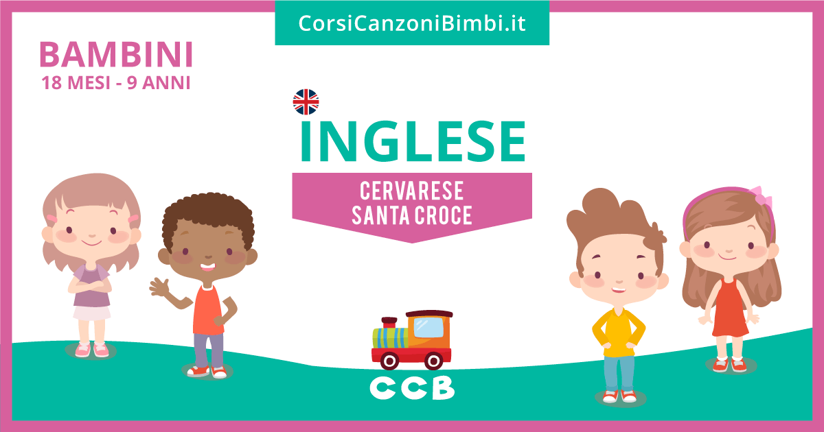 Lezioni di inglese per bambini a Cervarese Santa Croce